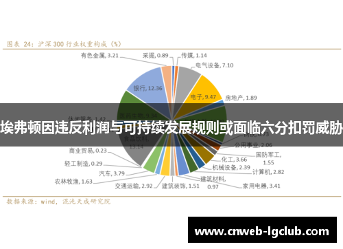 埃弗顿因违反利润与可持续发展规则或面临六分扣罚威胁